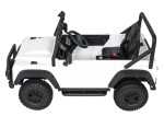 Mamido Detské elektrické autíčko Land Rover Defender 110 SVX Concept biele