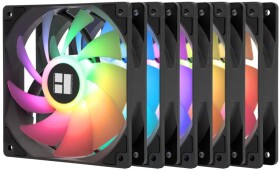 Thermalright Thermalright TL-C12C-S X5 PWM ARGB Juodas 5vnt. (120mm) (Juodi) Ventiliatoriai