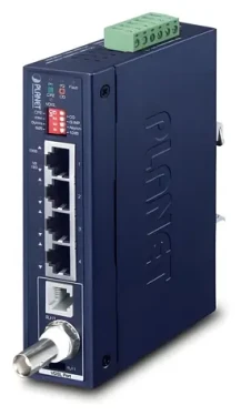 Planet IVC-234GT / VDSL2 mediakonvertor priemyselný / 4X GLAN / profil 17a/30a / G.Vectoring / G.INP (IVC-234GT)