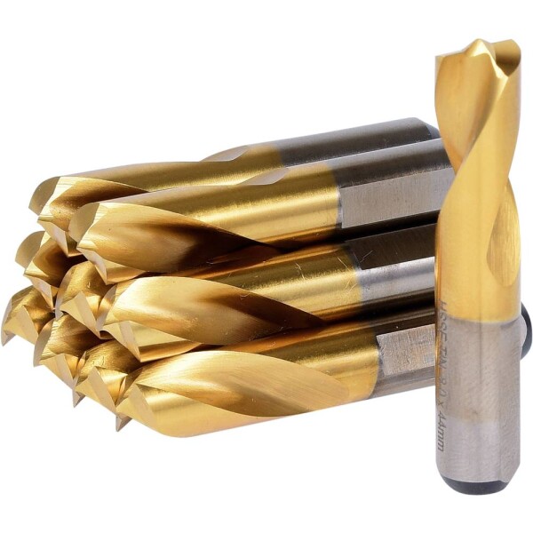 Vrták na bodové zváranie HSSE-TiN, Ø 8 mm, balenie 10 ks KS Tools 332.0809; 332.0809