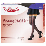 Samodržící punčochy BEAUTY model 15437148 UP 15 DEN BELLINDA černá