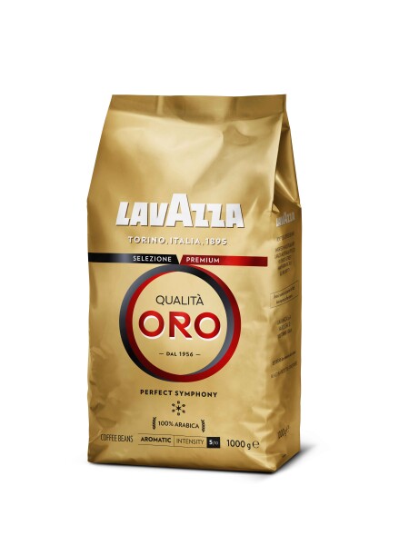 LAVAZZA Qualita Oro 1 kg / Zrnková káva / 100% Arabica (8000070020559)