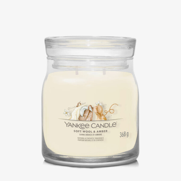 Yankee Candle Signature Soft Wool Amber