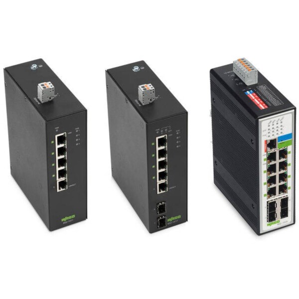 WAGO 852-1417 priemyselný ethernetový switch; 852-1417