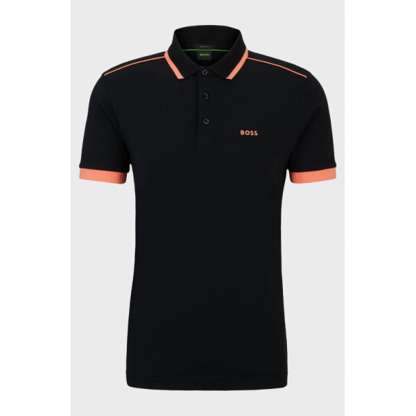 Pánska polokošeľa BOSS Paddy 1 NERO regular fit black (50512995-001) S