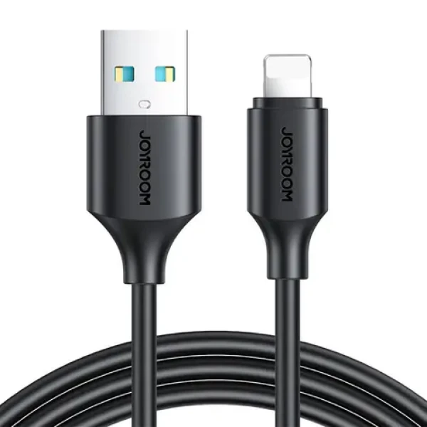 Joyroom S-UL012A9 Nabíjací kábel USB-A (M) - Lightning (M) 2.4A 0.25m čierna (S-UL012A9 0.25m LB)
