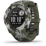 Garmin Instinct Solar Camo Lichen / inteligentné hodinky / GPS / BT / meranie dennej aktivity / 10 ATM / solárne dobíjanie (010-02293-06)