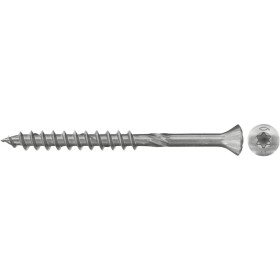 Fischer FFSII-RT6 5,0 x 60 A2 548565 skrutky pre drevený obklady 5 mm 60 mm vnútorná korunka šesťhranná, vnútorná hviezdica, TX, Torx, T profil Ušlechtilá ocel; 548565