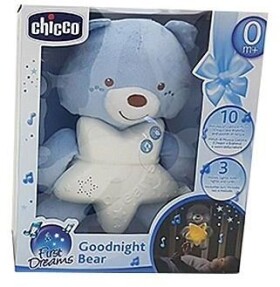 Chicco Goodnight Bear modrá
