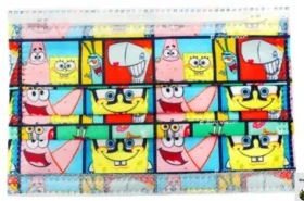 Detská jednorazová rúška SpongeBob v nohaviciach