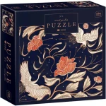 INTERDRUK Puzzle Secret Garden: Žeriavy a kvety