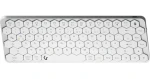 Keysonic KSK-5020BT-S strieborná / Mini klávesnica / Bluetooth 5.0 / 83 kláves / DE / podsvietenie (61010)