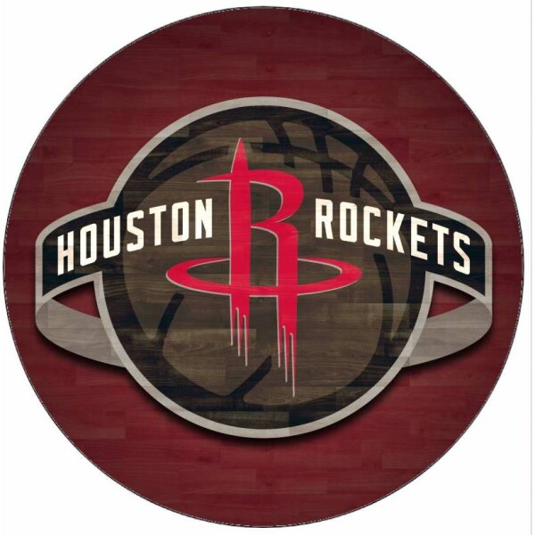 Jedlý papier Houston Rockets logo 19,5 cm - Pictu Hap - Pictu Hap