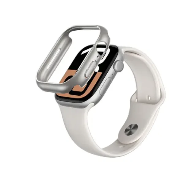 AmazingThing Minimal strieborná / Kryt / Apple Watch 46mm
