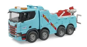 Bruder Scania Super 560R Vyslobodzovacie a odťahové vozidlo so zvukom a svetlom