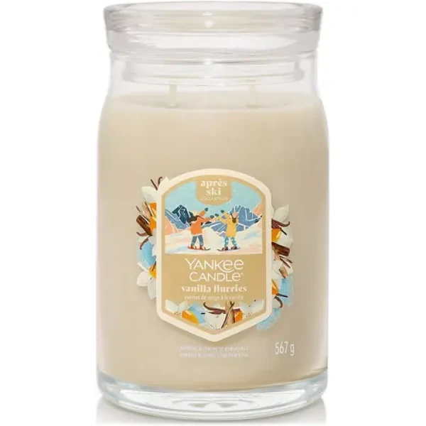 Yankee Candle VANILLA FLURRIES Signature stredná (5038581167329)