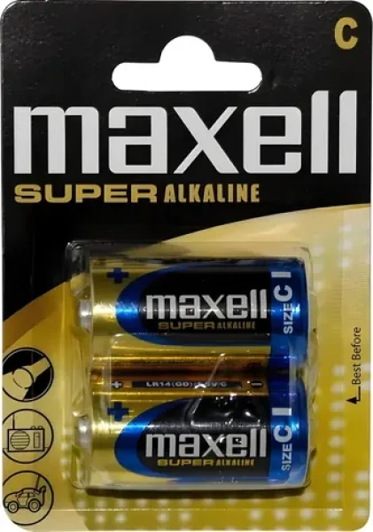 Maxell LR14 C / Alkalická batéria / 1,5 V / 2 ks / Blister (35009649)