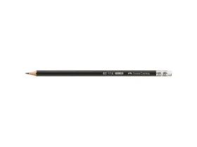 Faber-Castell 1112 Grafitová ceruzka s gumou - tvrdosť HB 12 ks (111200)