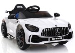Mamido Detské elektrické autíčko Mercedes GTR biele