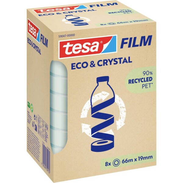 Tesa 59047-00000-00 lepiaca páska tesafilm® Eco & Crystal (d x š) 66 m x 19 mm 1 ks; 59047-00000-00