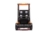 Mamido Detský elektrický vysokozdvižný vozík JCB žltý