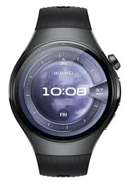 Huawei Watch 5 46mm Rates-L19F čierna / Chytré hodinky / LTE / EKG / GPS / NFC / 5 ATM (55020EWB)