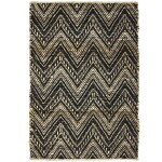 House Doctor Rohožka Monta Nature/Black 60 x 90 cm