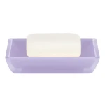Spirella FREDDO fialová / Mydelnička / plast