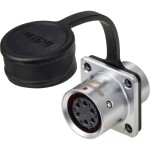 Weipu SF1213/S6 guľatý faston, 1 ks; SF1213/S6