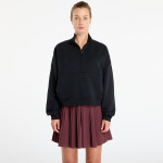 Mikina Nike 24.7 ImpossiblySoft Women's Dri-FIT Oversized 1/2-Zip Top Black/ Dk Smoke Grey M