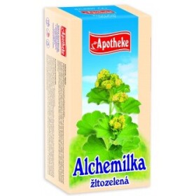 APOTHEKE Čaj alchemilka žltozelená 20 x 1,5g