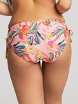 Swimwear Paradise Drawside Midi Pant pink tropical SW1636 34