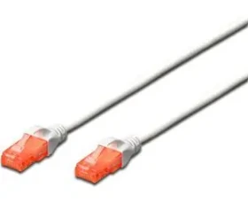 Digitus DK-1617-010/WH biela / Patch kábel / CAT 6 / U-UTP / 1m (DK-1617-010/WH)