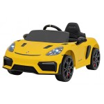 Mamido Elektrické autíčko Porsche Spyder RS ​​718 žlté