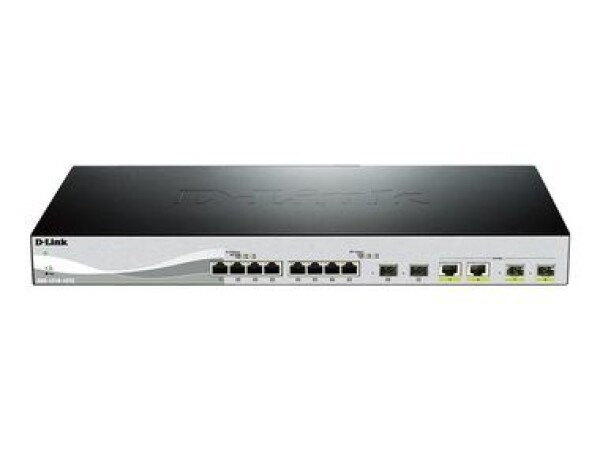 D-Link DXS-1210-12TC / Switch / 12- Port 10/100/1000 Mbps / 8x gigabit / 4X gigabit/SFP (DXS-1210-12TC)