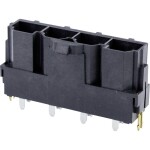 Molex vstavaná pinová lišta (štandardná) Počet pólov 4 Raster (rozteč): 10 mm 428194213 1 ks Tray; 428194213