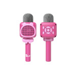 Mamido Mamido Detský bezdrôtový Bluetooth karaoke mikrofón ružový MT1561