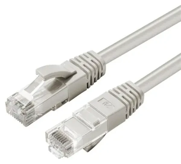 MicroConnect CAT6a U/UTP 3M šedá / LSZH (MC-UTP6A03)