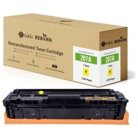 G&G Reborn remanufactured toner náhradný HP 207A žltá 1250 Seiten kompatibilná toner; 21283