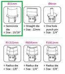 KW triO Výsekový rádius pre KW triO 9521 21 mm (COK-09521-R21)