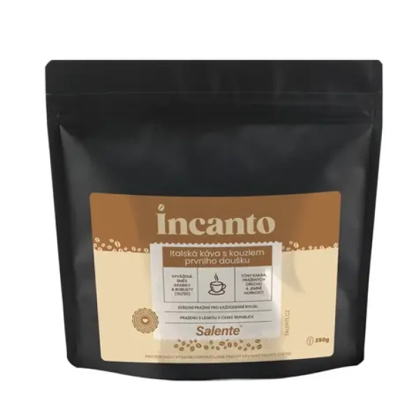 Salente Incanto zrnková káva 250g / 50% arabica 50% robusta (INCANTO)