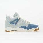 Tenisky Air Jordan 4 Retro W "Denim Worn Blue" (IB6716-100) Sail/ Sail-Gum Lt Brown-Worn Blue-Mtlc Gold EUR 36