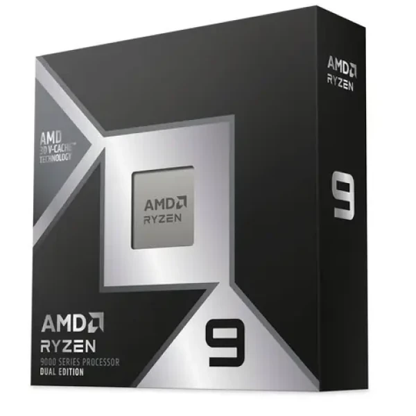 AMD RYZEN 9 9950X3D2 Dual Ed. @ 4.3GHz - TRAY / Turbo 5.6GHz / 16C32T / L2 16MB L3 192MB / AM5 / Zen 5 / 200W (100-100001978WOF)