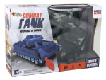 Mamido Tank na diaľkové ovládanie R/C Combat zelený