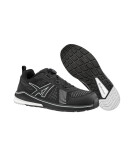 VOLTAGE BLACK QL LOW pánske poltopánky black 47