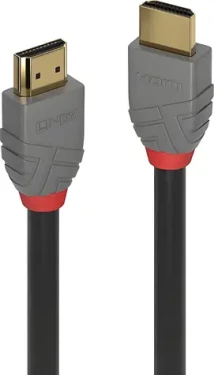 Lindy Anthra Line 36953 čierna / Kábel HDMI / HDMI 2.1 Ultra High Speed / 48 Gbps / 2 m (36953)