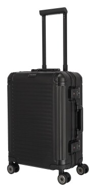 Hliníkový kufor Travelite Next 2.0 S Black Matt