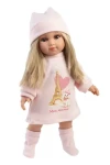 Llorens 53562 ELENA - realistická bábika s mäkkým látkovým telom - 35 cm