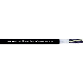 LAPP 1023250/500 vedenie ťažnej reťaze ÖLFLEX® CHAIN 896 P 4 G 10 mm² čierna 500 m; 1023250/500
