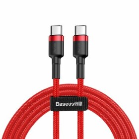 Baseus CATJK-D01 Cafule červená / kábel USB-C / 60W / 2m (CATKLF-H09)